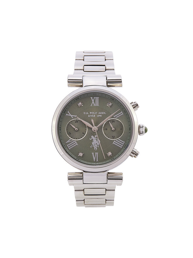 Uhr U.S. Polo Assn. Ines USP8314GR Silberfarben eschuhe