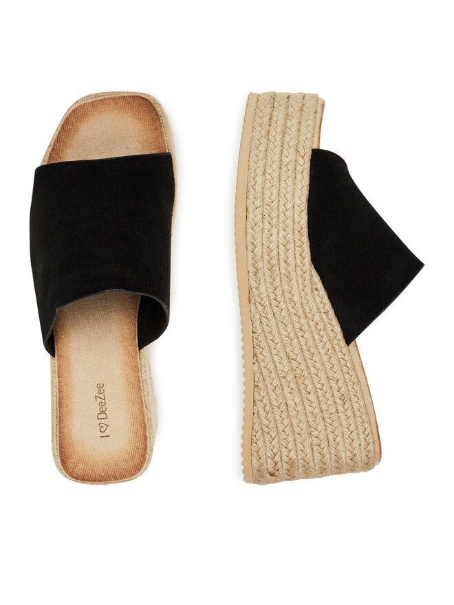 DeeZee Espadrilky DeeZee LE601-113 Černá