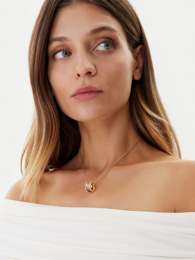 Guess Колие Guess JUBN05 389JW Златист