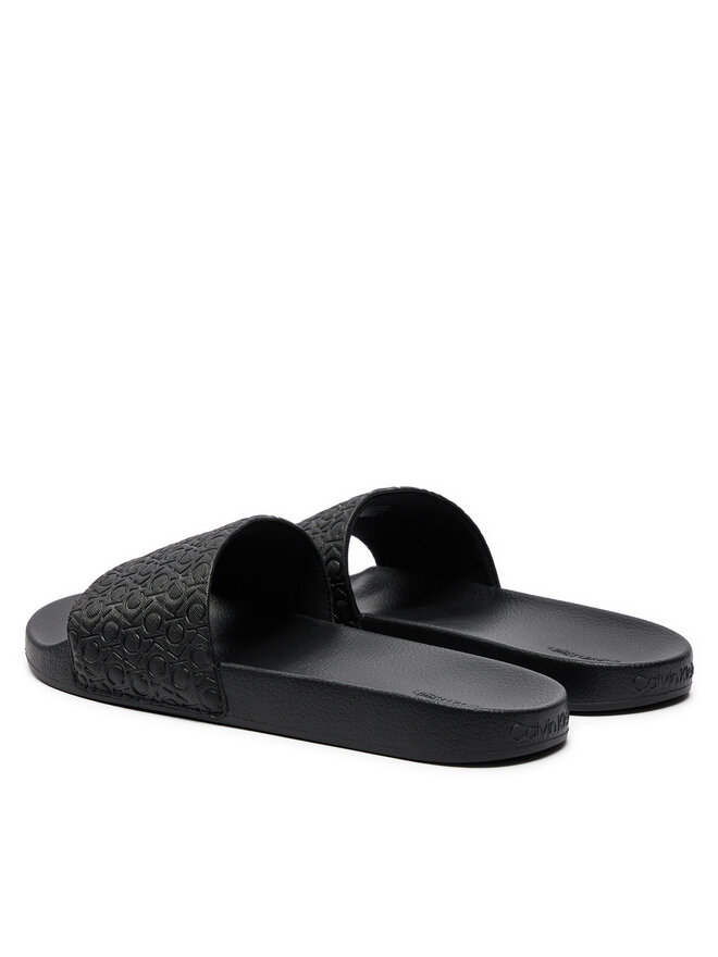 Calvin Klein Ciabatte Calvin Klein Pool Slide Mono HM0HM01517 Nero