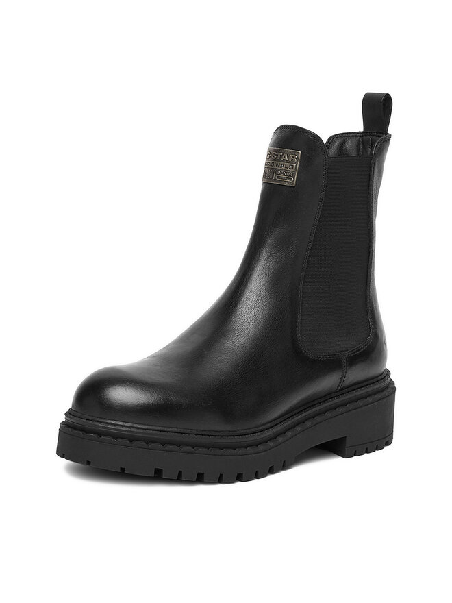 G-Star Raw Боти тип челси G-Star Raw EO-DAMLA-25FW26 Черен