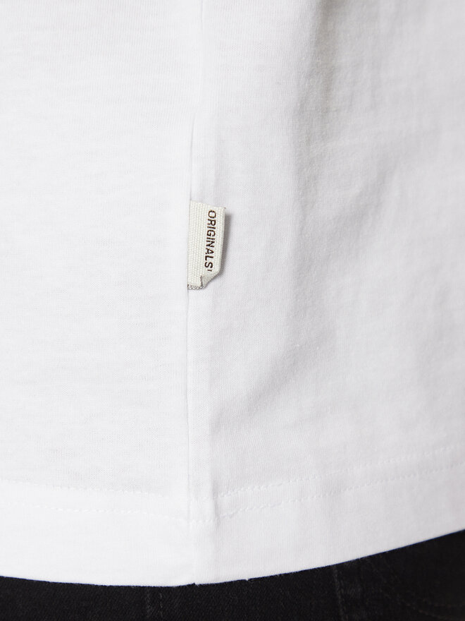 Jack&Jones Jack&Jones Marškinėliai Machester 12273549 Balta Relaxed Fit