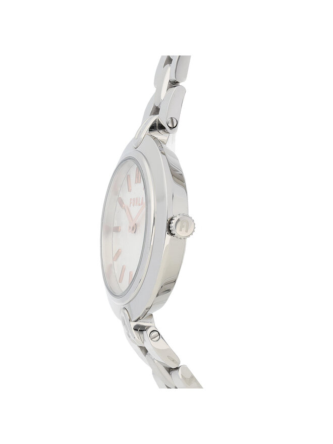 Furla Zegarek Furla Logo Links WW00002-MT0000-Y3000-1-003-20-CN-W Srebrny