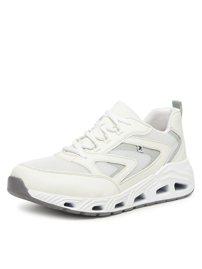 Rieker Sneakersy Rieker N5205-80 Écru