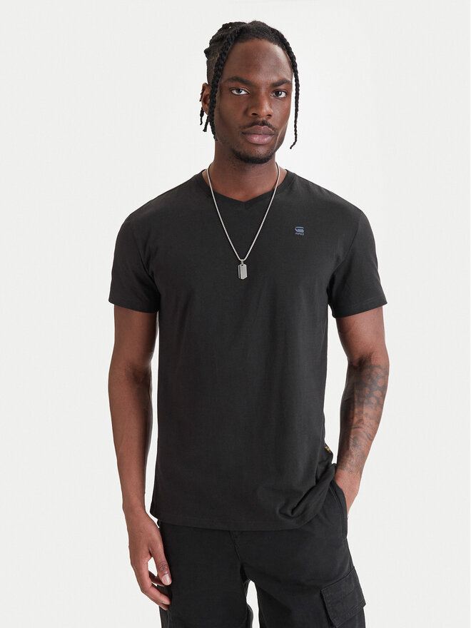 G-Star Raw G-Star Raw Футболка Base-S D16412-336-6484 Чорний Regular Fit