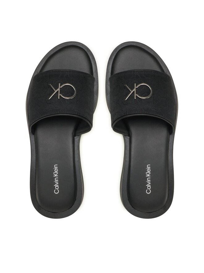 Calvin Klein Chanclas Calvin Klein Dress Flatform W/HW - Jq HW0HW01488 Negro