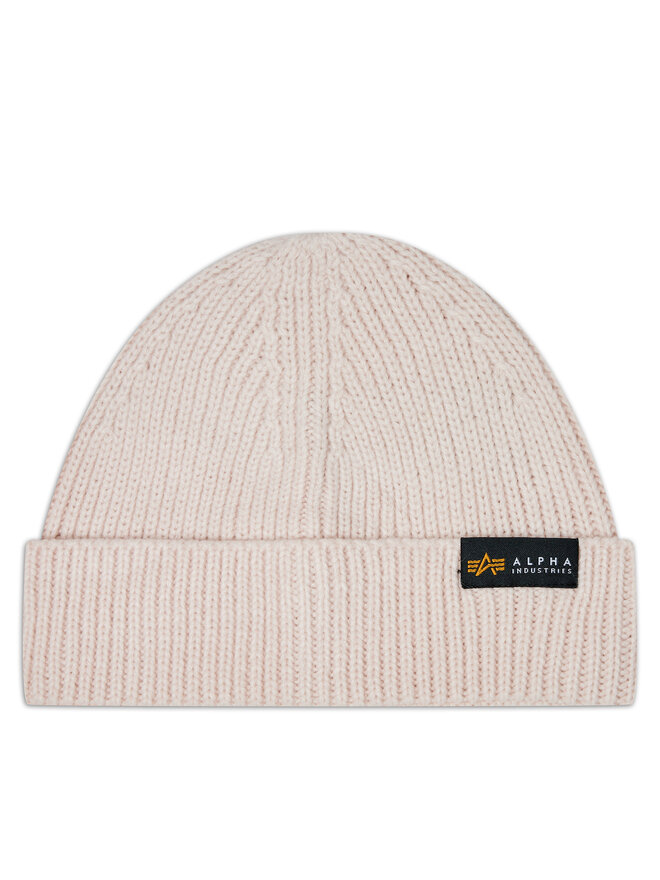 Alpha Industries Шапка Alpha Industries Dockers Beanie 138905 Бял