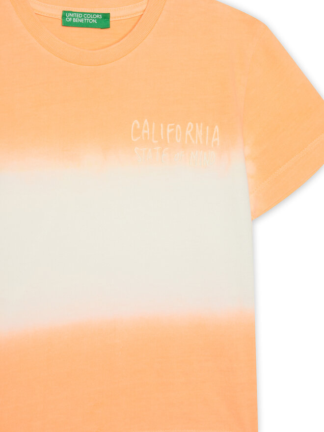 United Colors Of Benetton United Colors Of Benetton Футболка 3NPDG10J5 Оранжевий Regular Fit