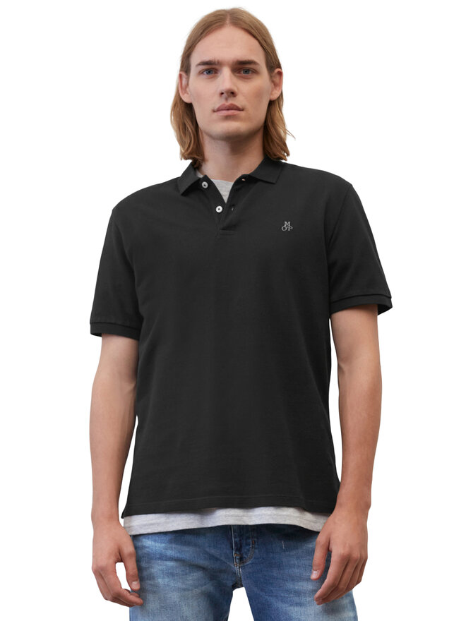 Marc O'Polo Marc O'Polo Pólóing B21223053092 Fekete Regular Fit