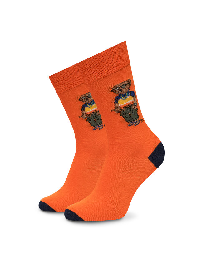Polo Ralph Lauren 3 pares de calcetines altos para hombre Polo Ralph Lauren 449973050001 De color