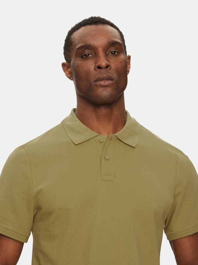 Mustang Mustang Poloshirt Palco 1016293 Grün Regular Fit