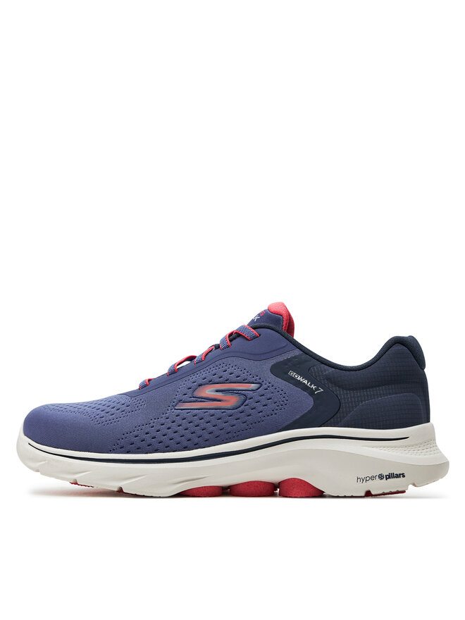 Skechers Sneakersy Skechers Go Walk 7-Cosmic Waves 125215/NVCL Granatowy
