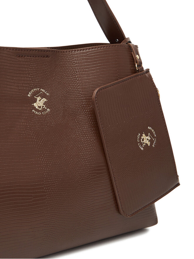 Beverly Hills Polo Club Handtasche Beverly Hills Polo Club BHPC-W-04-A23 Braun