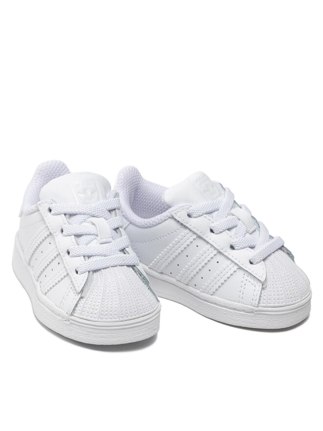 adidas Sneakersy adidas Superstar El 1 EF5397 Biela