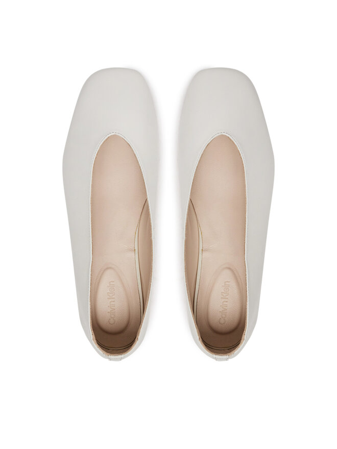 Calvin Klein Baleriny Calvin Klein HW0HW02441 Beżowy