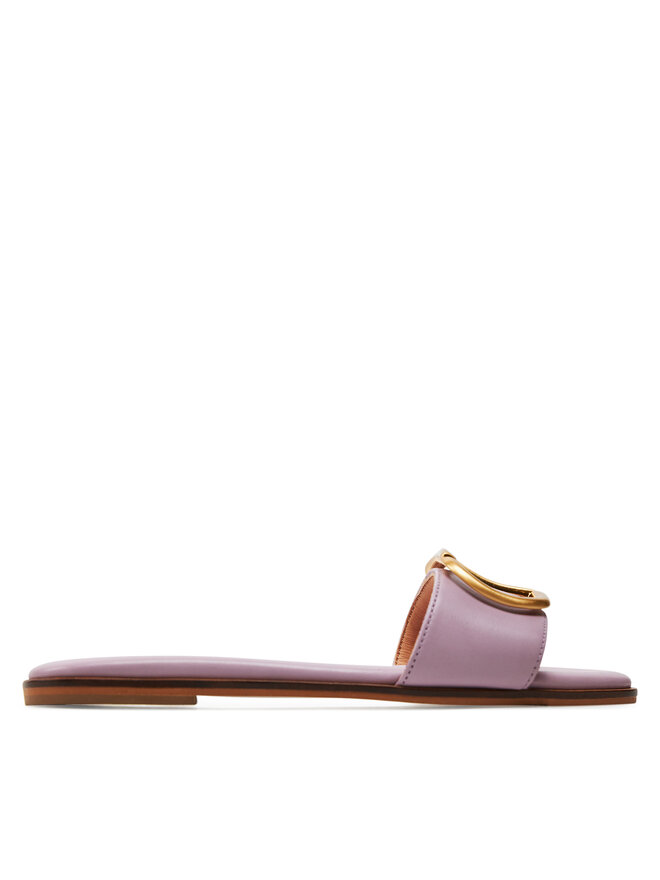 TWINSET Pantoletten TWINSET 241TCP12A Violett