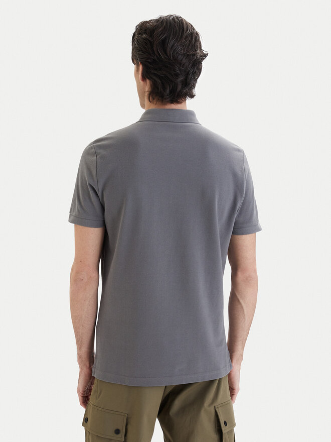 The North Face The North Face Poloshirt PREMIUM SLIM Grau Slim Fit