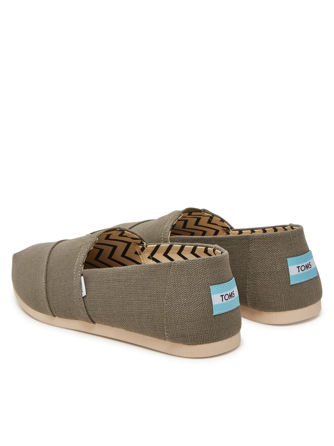 Toms Īsi apavi Toms Alpargata Classic 10021903 Pelēks