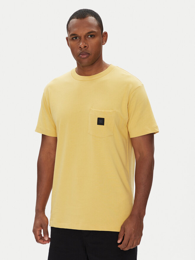 DC DC Camiseta ADYKT03246 Amarillo Regular Fit