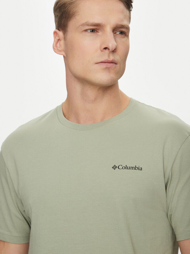 Columbia Columbia Camiseta Barton Springs™ 2058331 Verde Regular Fit