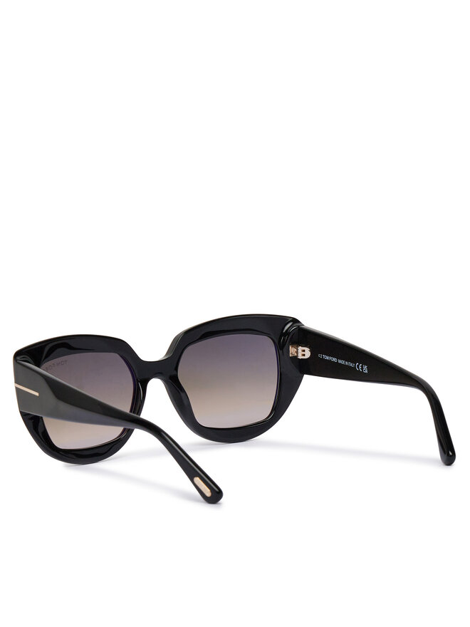 Tom Ford Сонцезахисні окуляри Tom Ford Satzman FT1192 01B Чорний