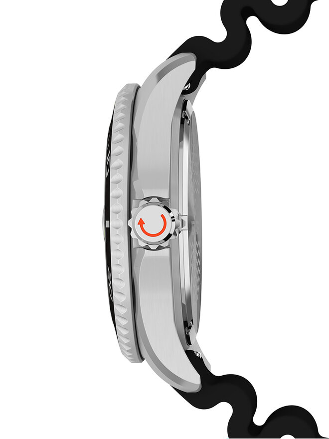 Timex Ρολόι Timex Deepwater Meridian TW2W81600 Ασημί