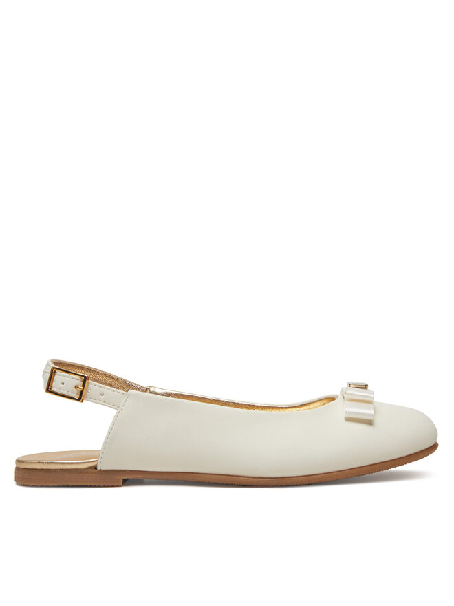 Tommy Hilfiger Sandále Tommy Hilfiger Ballerina Chanel T4A3-33929-0206 S Écru