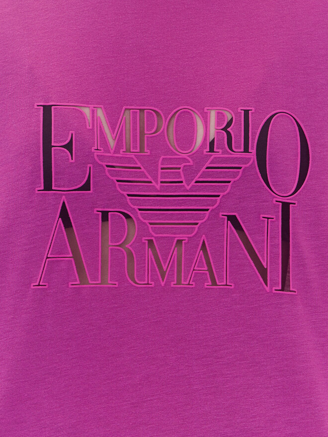 Emporio Armani Emporio Armani Camiseta EW000616 AF12187 UA227 Rosa Loose Fit