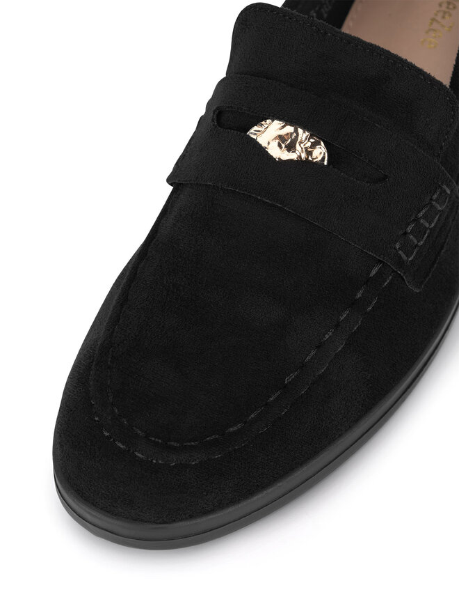 DeeZee Мокасини DeeZee 13-1120-4 Черен