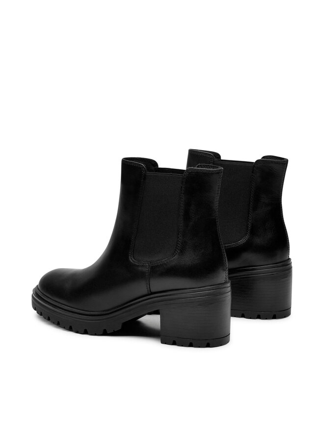 Geox Botki Geox D Damiana E D16QCE 00043 C9999 Czarny