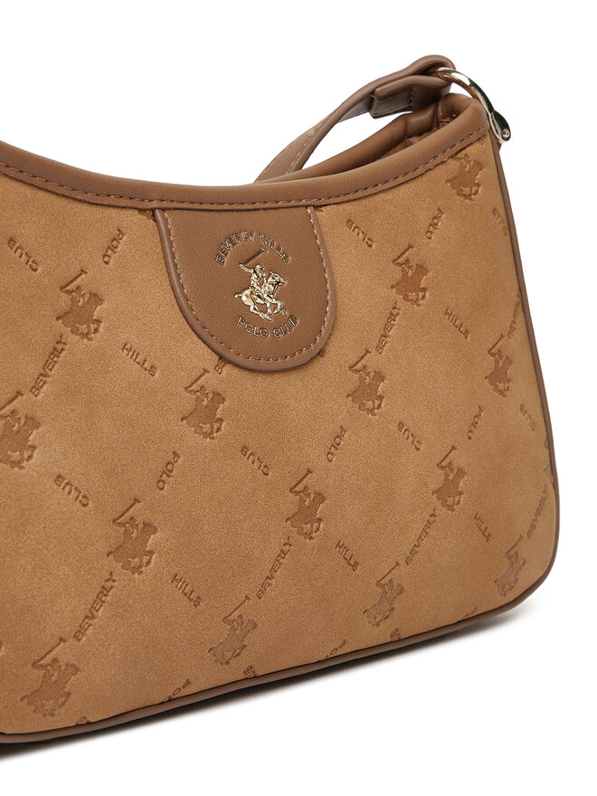 Beverly Hills Polo Club Torebka Beverly Hills Polo Club BHPC-L-001-07 Brązowy