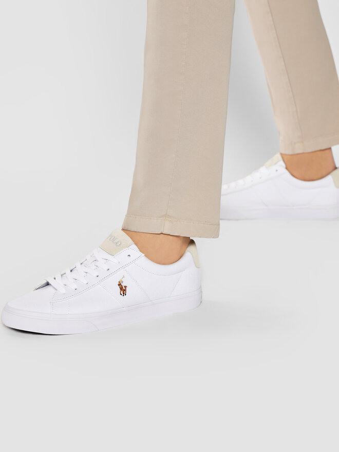 Polo Ralph Lauren Teniși Polo Ralph Lauren Sayer 816749369003 Alb