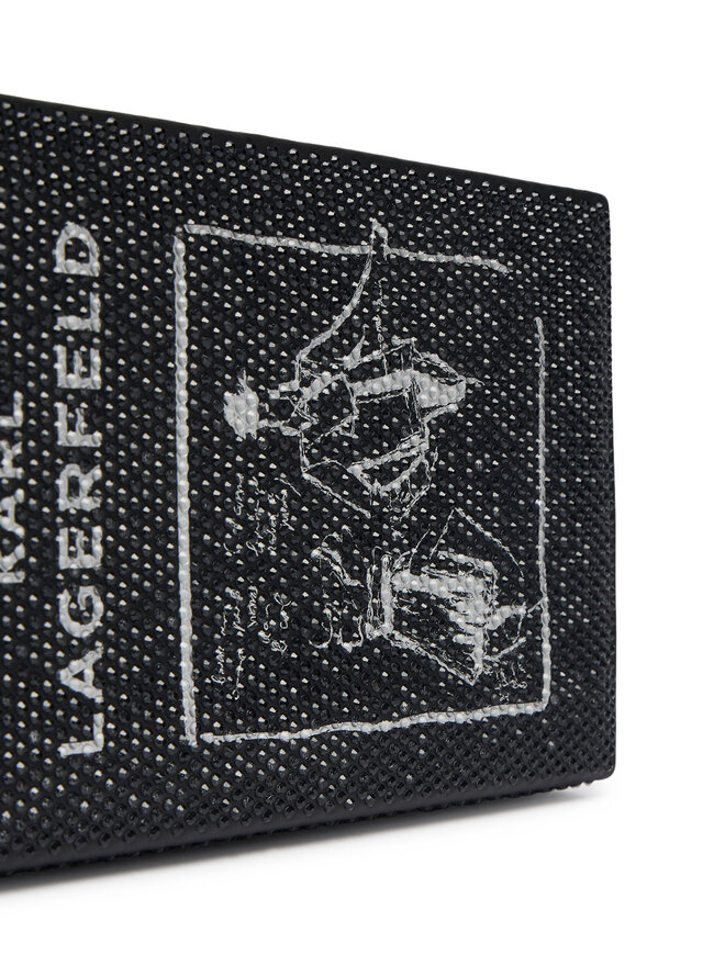 KARL LAGERFELD Handtasche KARL LAGERFELD B3W30110 Schwarz