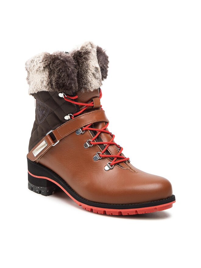 Rossignol Schnürstiefeletten Rossignol Megeve RNJW220 Braun