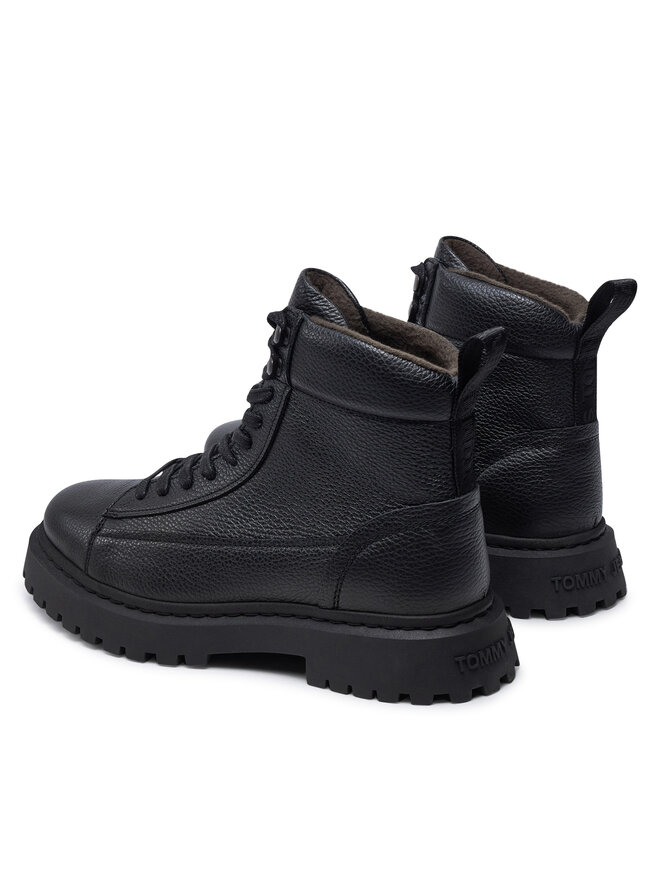 Tommy Jeans Trapery Tommy Jeans Tjm Warm Lining Boot EM0EM01274 Czarny