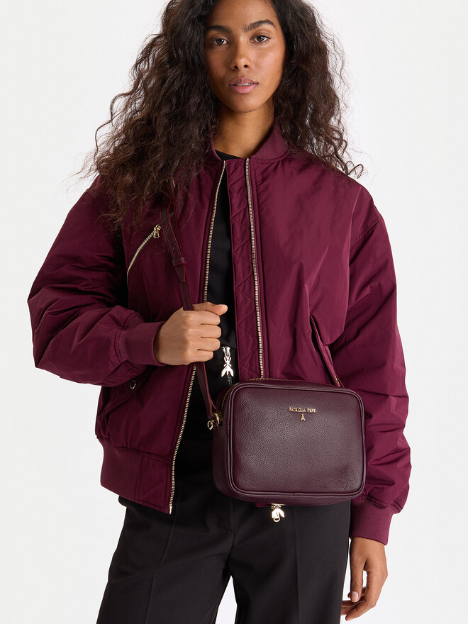 Patrizia Pepe Handtasche Patrizia Pepe CB8985/L001-M536 Dunkelrot