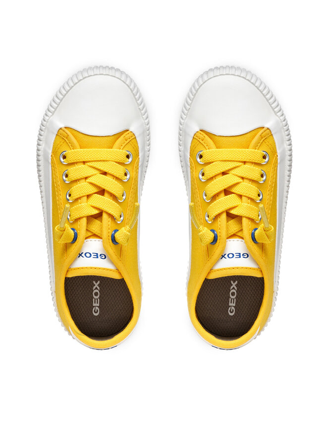 Geox Sneakers aus Stoff Geox J Tippeste J55N4A 01054 C0155 M Gelb