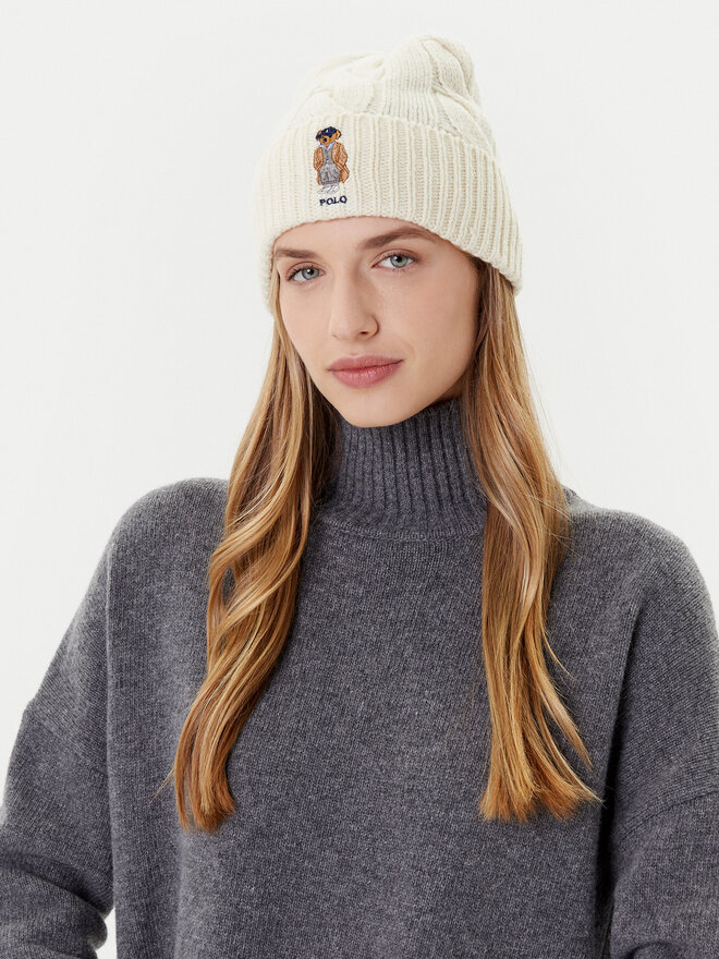 Polo Ralph Lauren Σκούφος Polo Ralph Lauren 455981433001 Εκρού