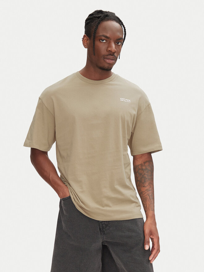 Jack&Jones Jack&Jones Camiseta Ames 12268471 Beis Relaxed Fit