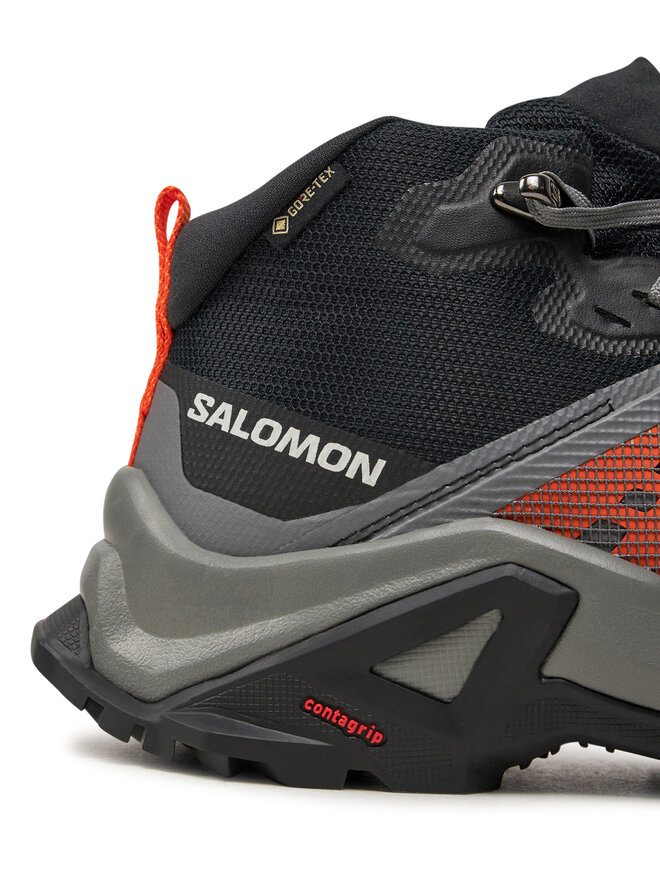 Salomon Bakancs Salomon X Raise Mid Gore-Tex L47458000 Fekete