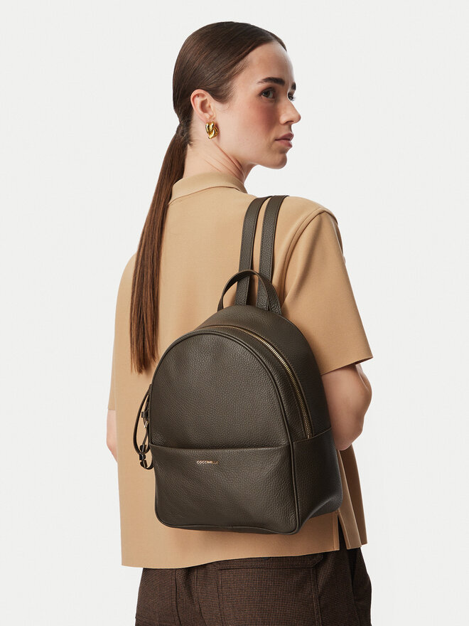 Coccinelle Rucksack Coccinelle U45 Coccinellenory E1 U45 14 02 01 Khakifarben
