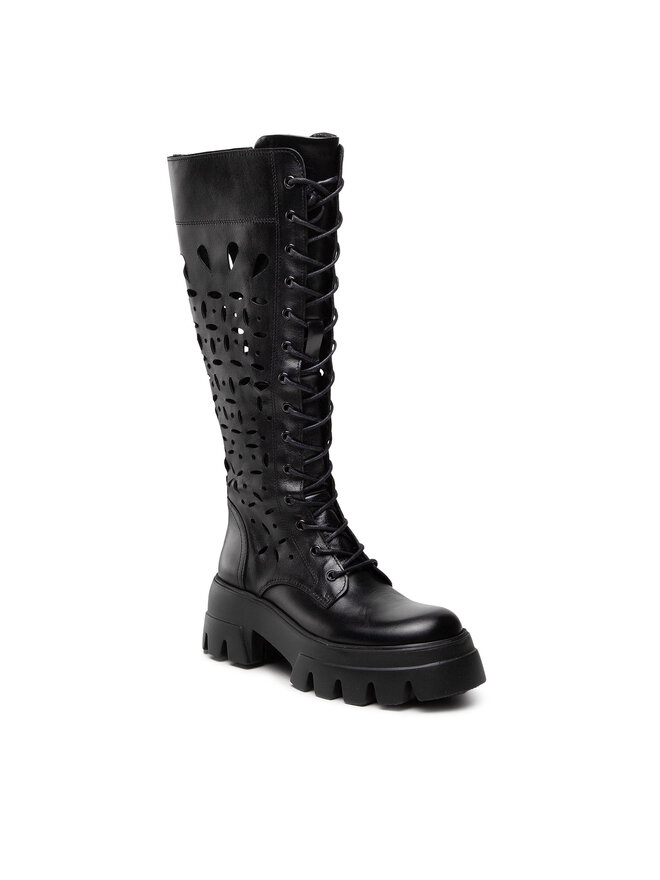 Carinii Botas altas Carinii B7998 Negro