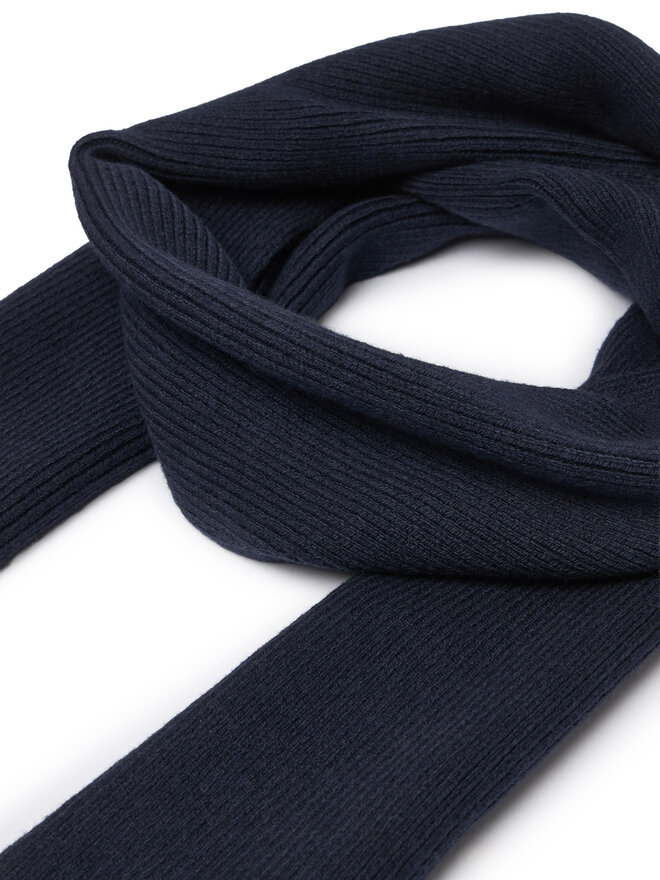 Tommy Hilfiger Schal Tommy Hilfiger Flag AW0AW19120 Dunkelblau