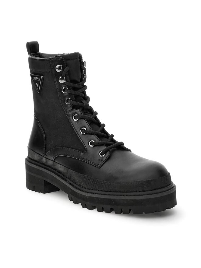 Guess Schnürstiefeletten Guess Bada FL7BDA ELE10 Schwarz