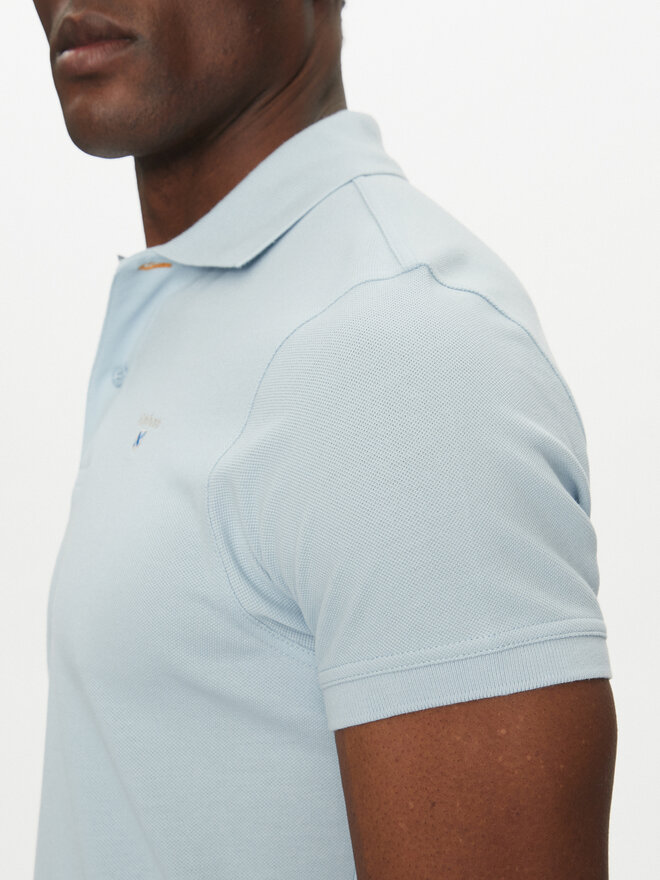 Barbour Barbour Polo Tartan MML0012BU44 Svijetloplava Regular Fit