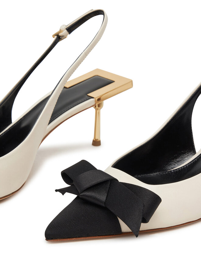 Elisabetta Franchi Sandale Elisabetta Franchi SA-05L-51E2 Écru