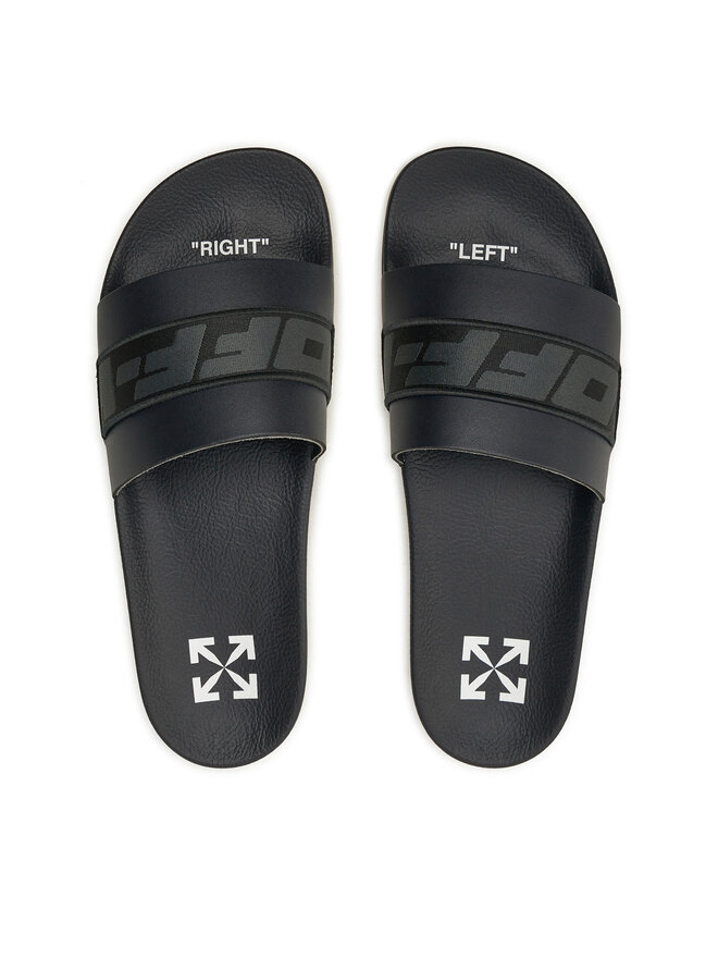 Off-White Natikači Off-White OMIC001F22MAT0010707 Črna