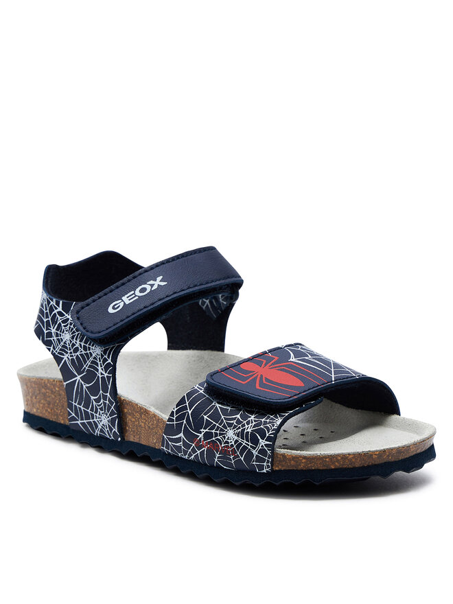 Geox Sandale Geox J Ghita Boy J458LE 0006A C0735 S Tamnoplava