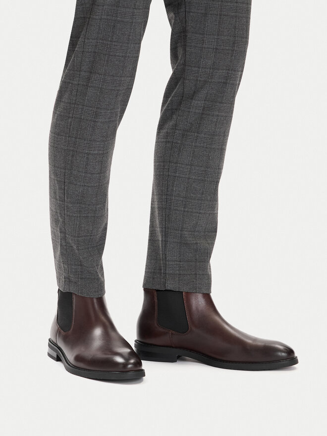 GINO ROSSI Gležnjarji Chelsea Gino Rossi CEO-DANTE-07 125AM Rjava