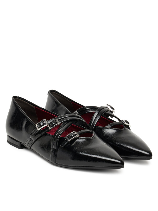 Tamaris Балеринки Tamaris 1-22160-45 Черен